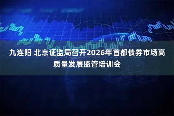 九连阳 北京证监局召开2026年首都债券市场高质量发展监管培训会