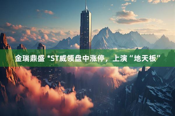 金瑞鼎盛 *ST威领盘中涨停，上演“地天板”